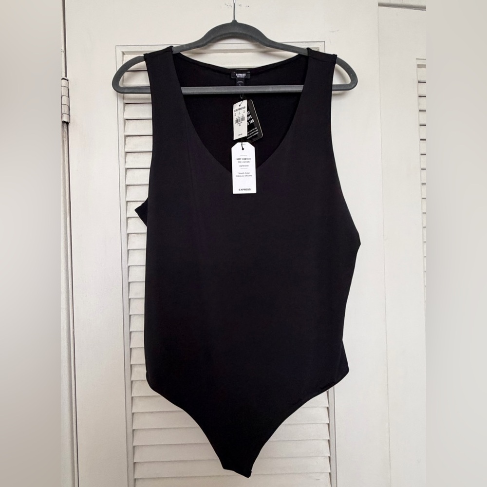 NWT - Express Black Body Contour Bodysuit